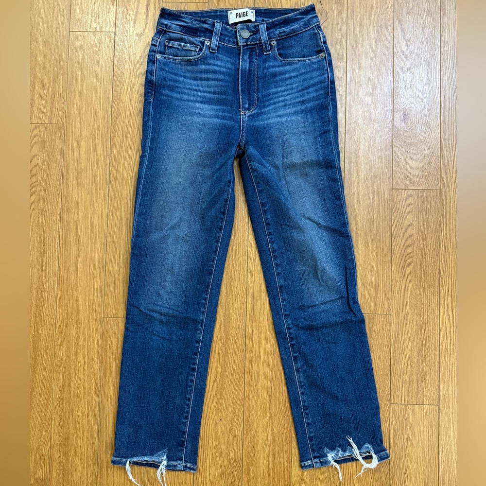 Paige Hoxton Slim Crop Jeans